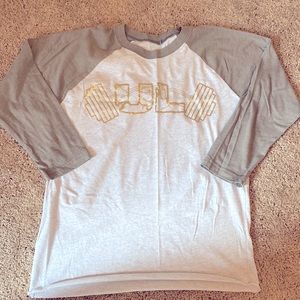 United Lifters women’s baseball tshirt